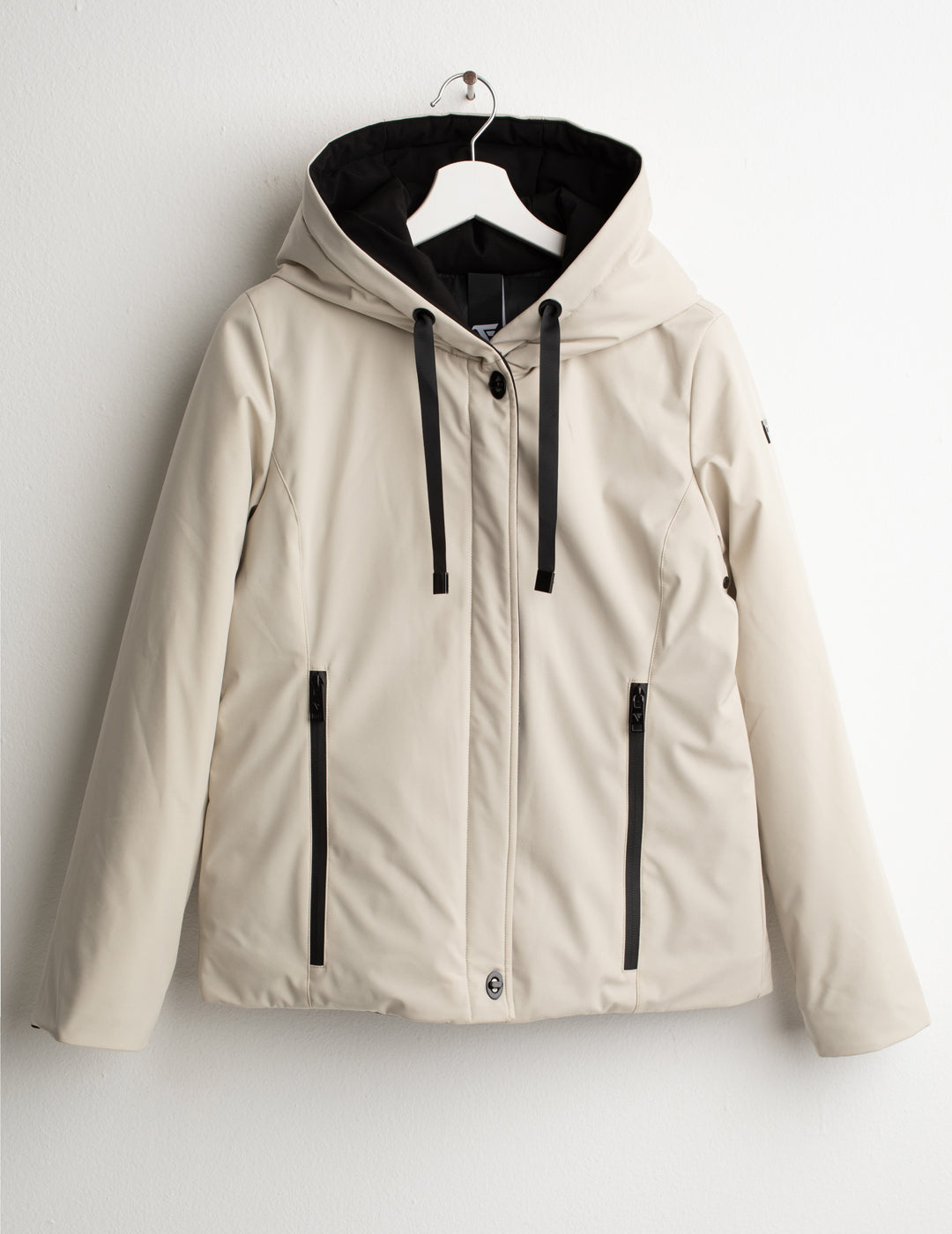 GIUBBOTTO IMBOTTITO CON CAPPUCCIO REGOLABILE donna butter fw26w04ku cc-a0020 CAPOSPALLA UNITO WOMAN