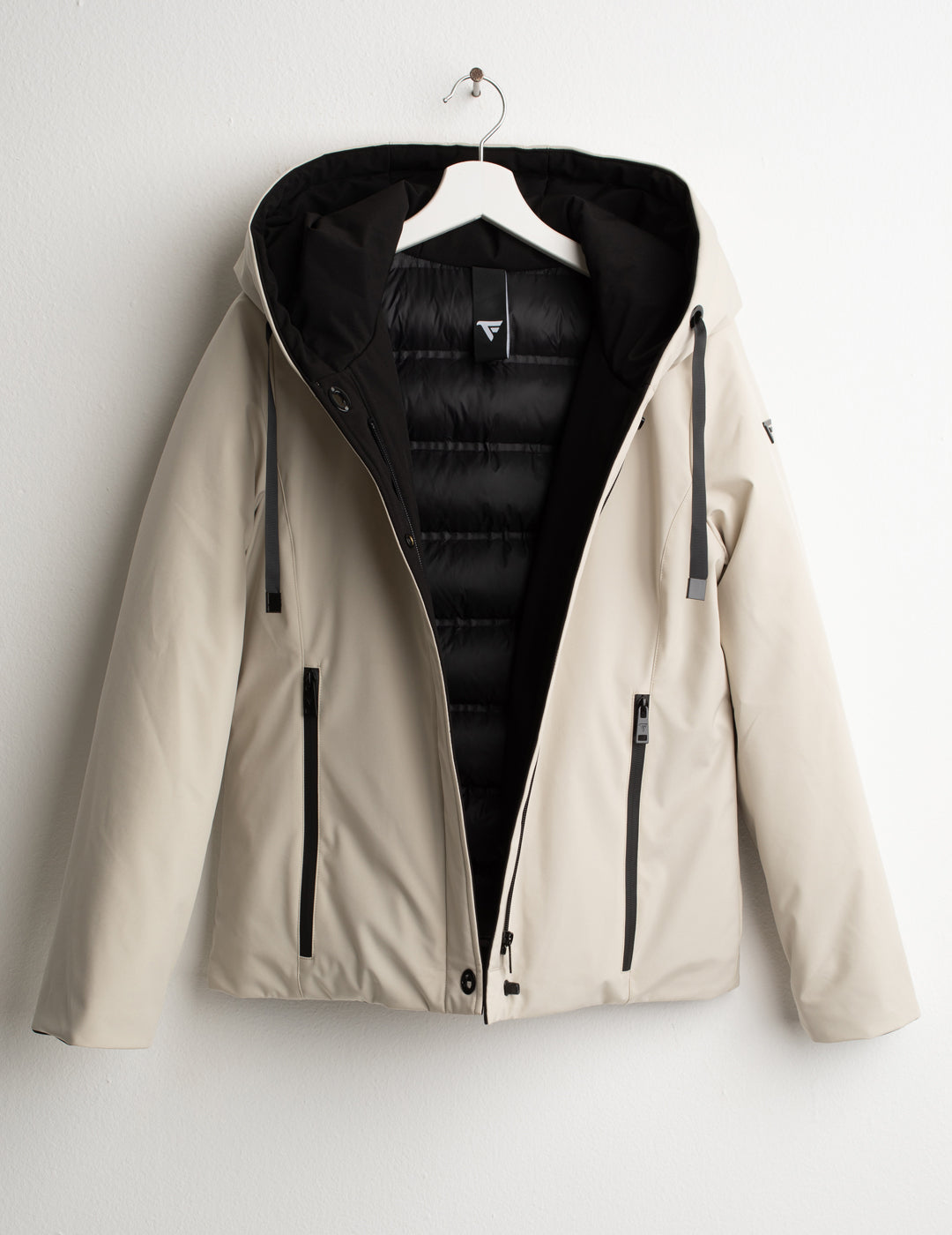 GIUBBOTTO IMBOTTITO CON CAPPUCCIO REGOLABILE donna butter fw26w04ku cc-a0020 CAPOSPALLA UNITO WOMAN
