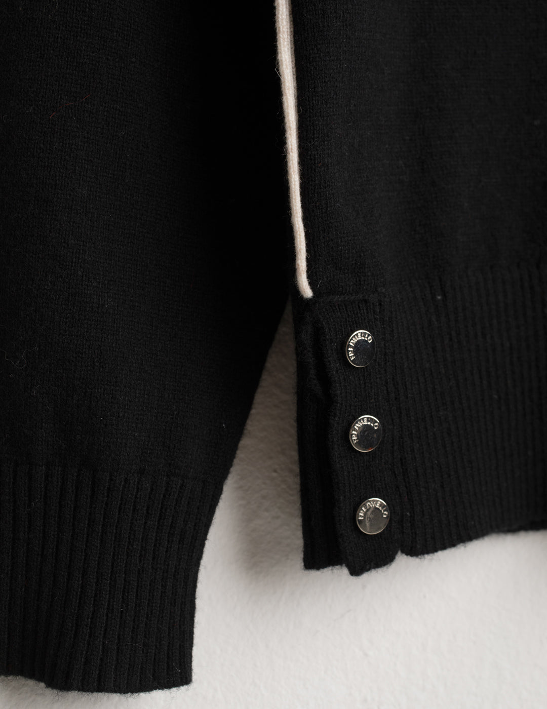 CARDIGAN CON CHIUSURA A NASTRINI donna black fw26w04mk cc-a0951 MAGLIA M/L CARDIGAN UNITO WOMAN