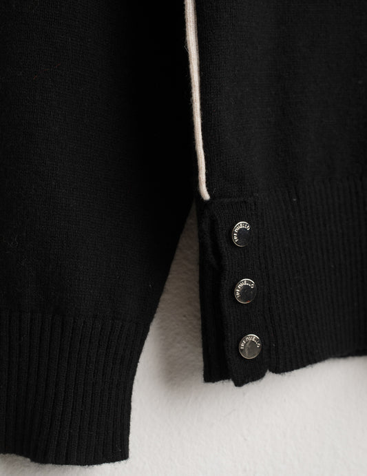 CARDIGAN CON CHIUSURA A NASTRINI - back - 002