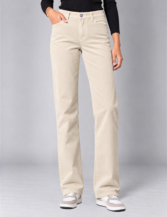 PANTALONE 5 TASCHE IN COSTINA donna ivory fw26w05pu cc-a0910