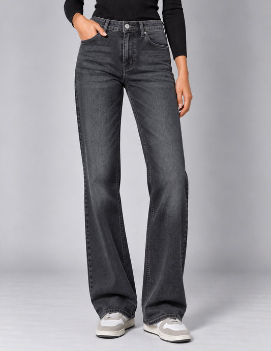 PANTALONE DENIM WOMAN woman dark gray fw26w08pd cc-a0903