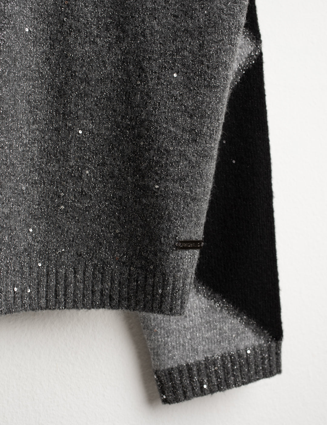 CARDIGAN A FANTASIA GEOMETRICA CON MICRO-PAILLETTES donna black fw26w09mk cc-a0951 MAGLIA M/L CARDIGAN UNITO WOMAN