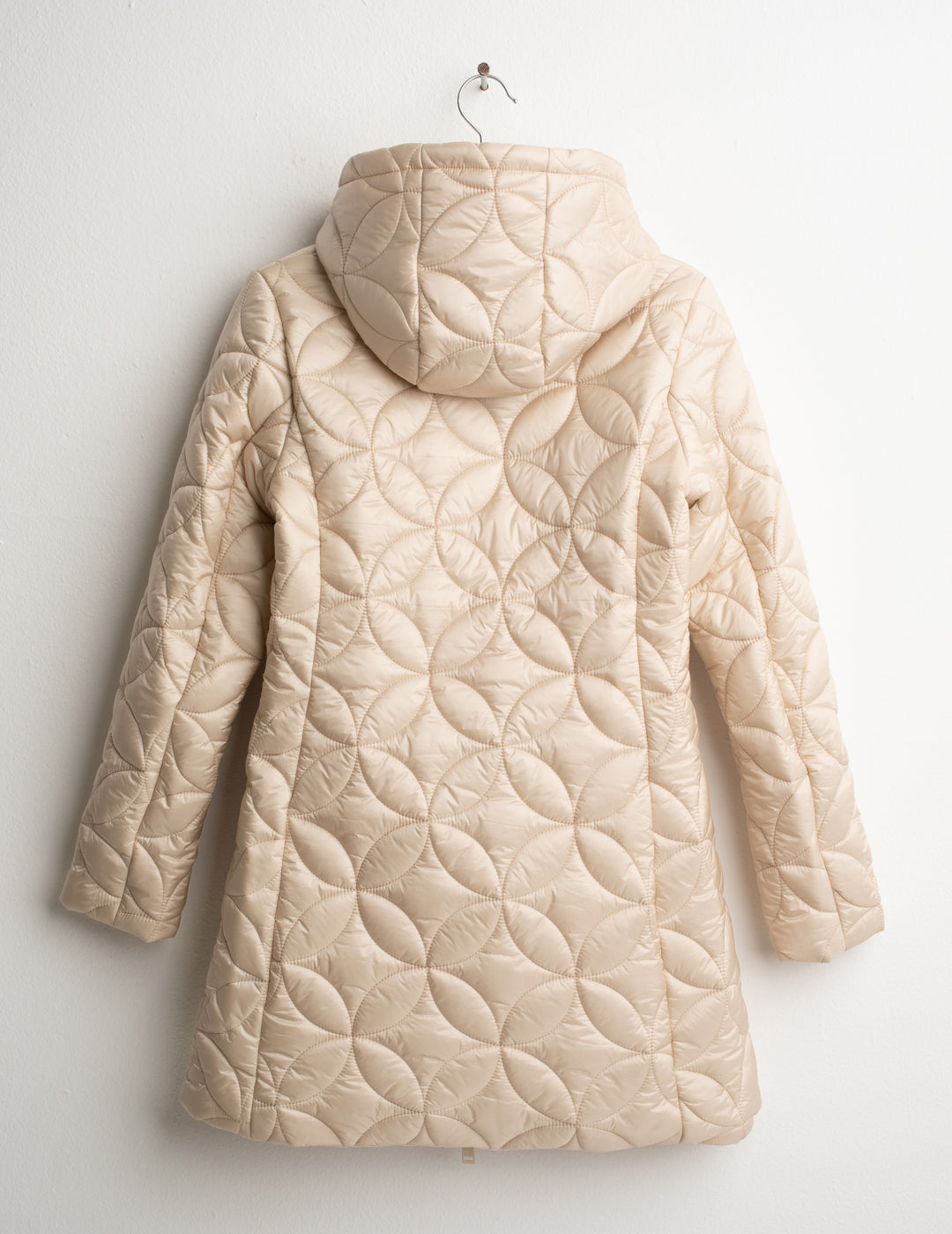 PIUMINO LUNGO REVERSIBILE CON CAPPUCCIO donna butter fw26w11ku cc-a0020 CAPOSPALLA UNITO WOMAN