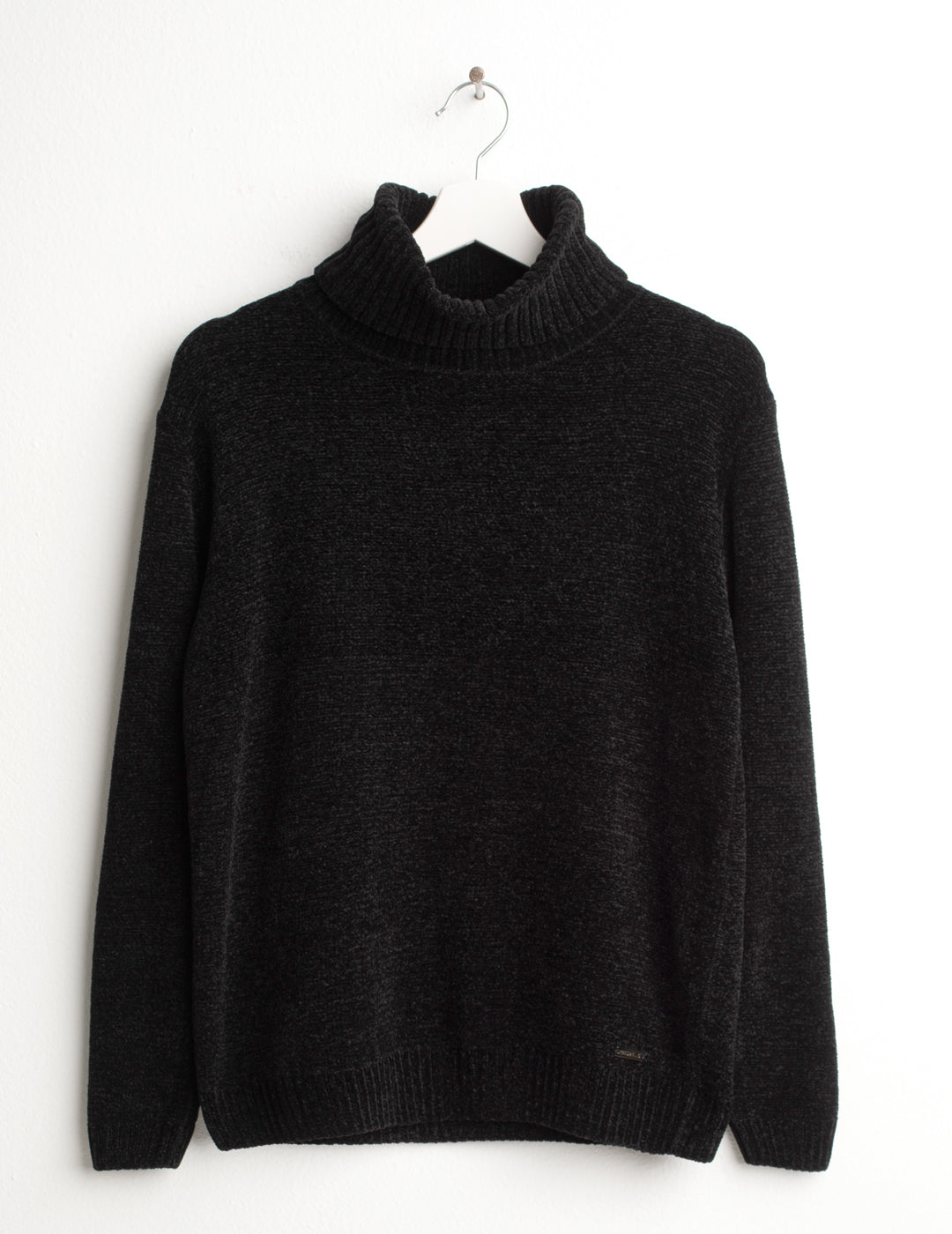 MAGLIA DOLCEVITA IN CINIGLIA donna black fw26w22md cc-a0951 MAGLIA M/L DOLCEVITA UNITO