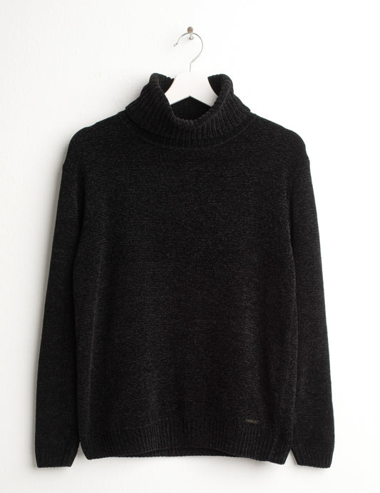 MAGLIA DOLCEVITA IN CINIGLIA donna black fw26w22md cc-a0951