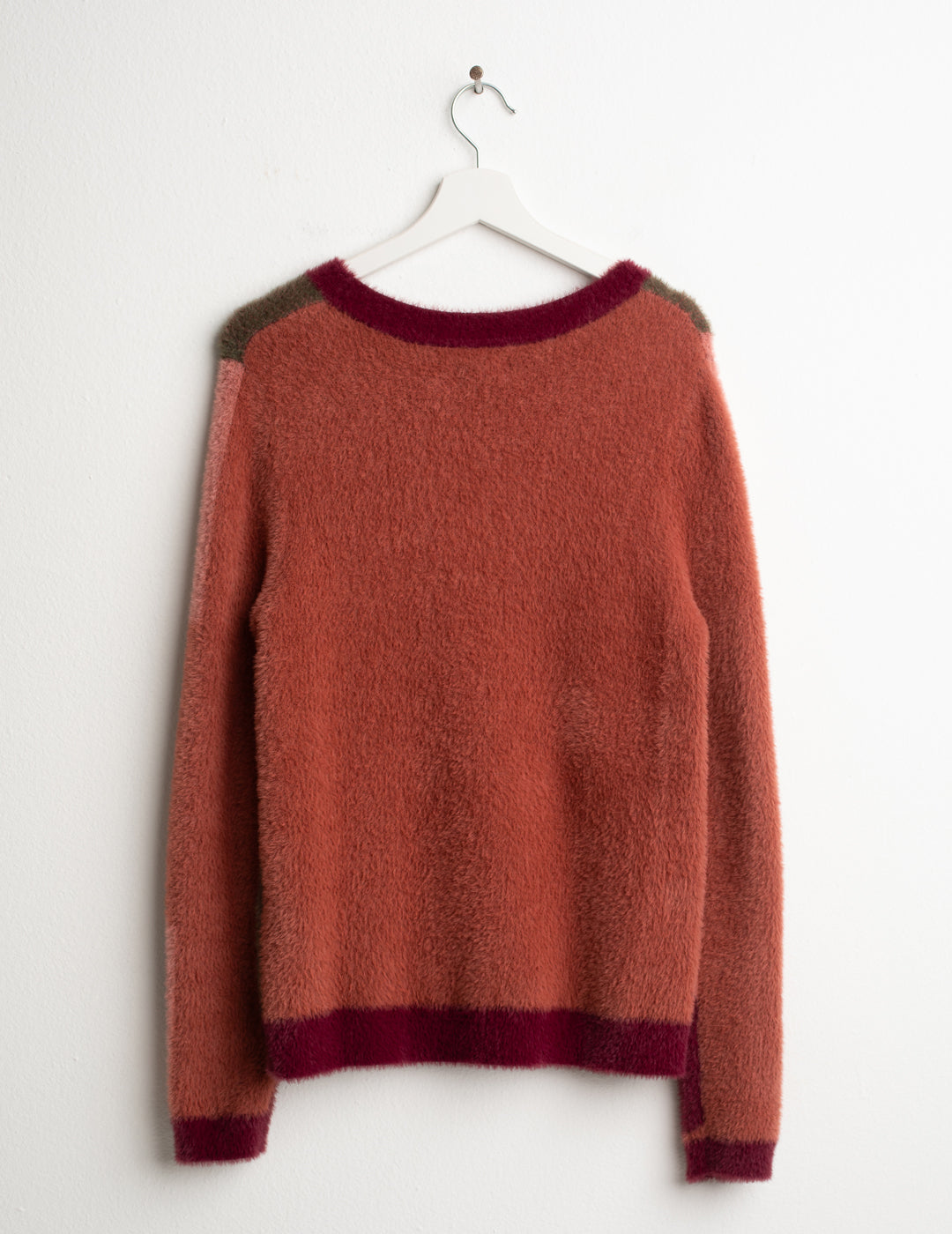 MAGLIA GIROCOLLO MIMETICA IN FUR YARN donna orange fw26w70mg cc-a0201 MAGLIA M/L G/C UNITO WOMAN